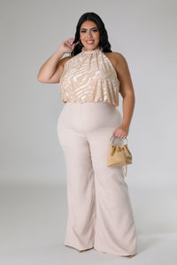 Champagne Wishes Jumpsuit