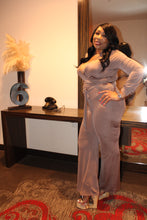 Load image into Gallery viewer, Mocha Mommy Jumpsuit