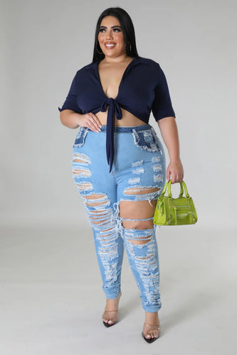 Totally Over It Denim Jeans