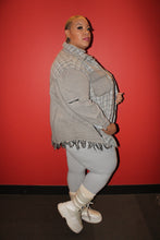 Load image into Gallery viewer, Grey Area Flannel &amp; Denim Jacket