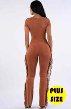Load image into Gallery viewer, Fringe Jumpsuit look