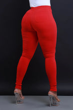 Load image into Gallery viewer, High Waist Stretch Jeggings